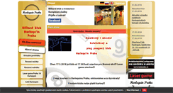 Desktop Screenshot of harlequinpraha.cz